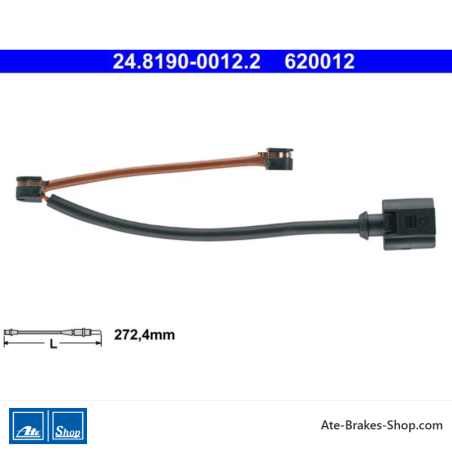 ATE originele slijtage-indicator (24819000122) voor Audi