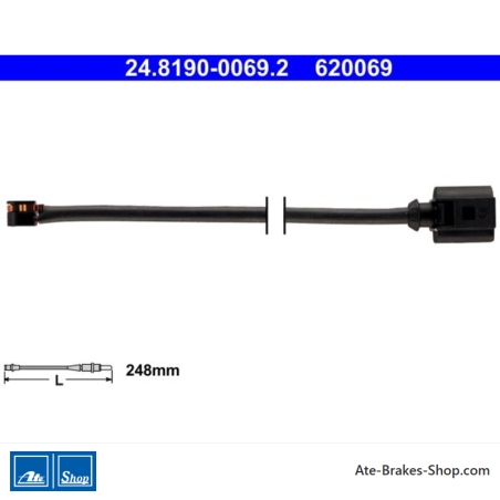 ATE original Wear Indicator (24819000692) for Porsche