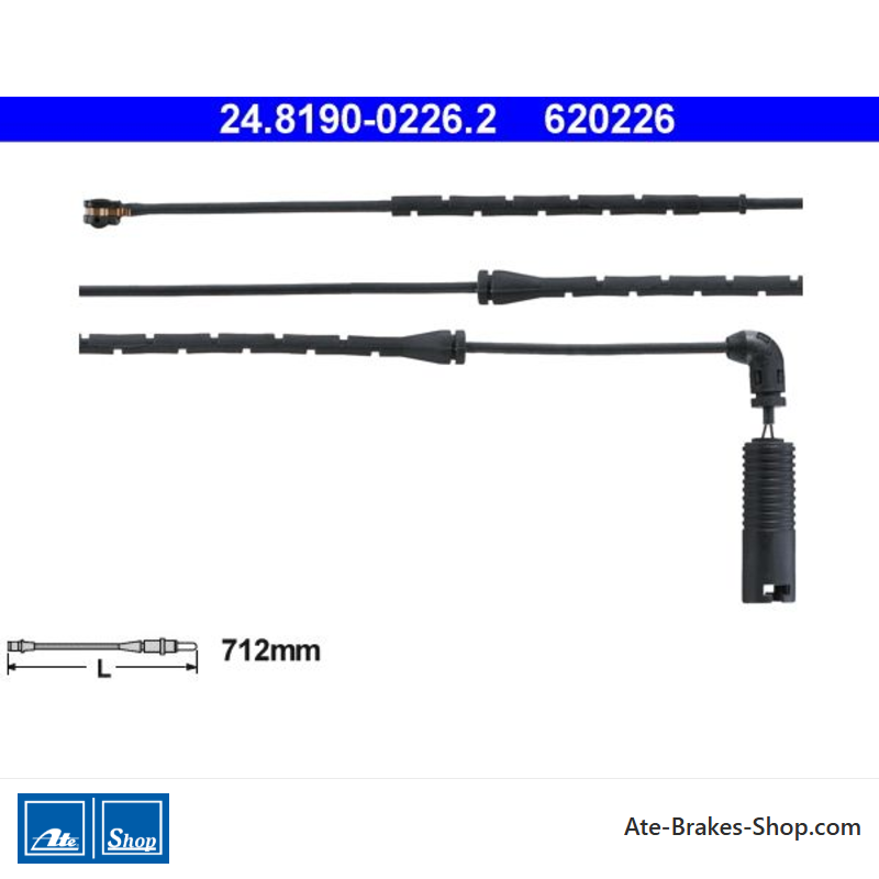 ATE original Wear Indicator (24819002262) for BMW