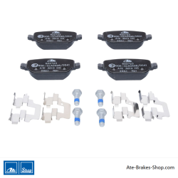 ATE original brake pads (13046027232) for Ford
