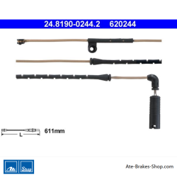 ATE Indicador de desgaste original (24819002442) para BMW