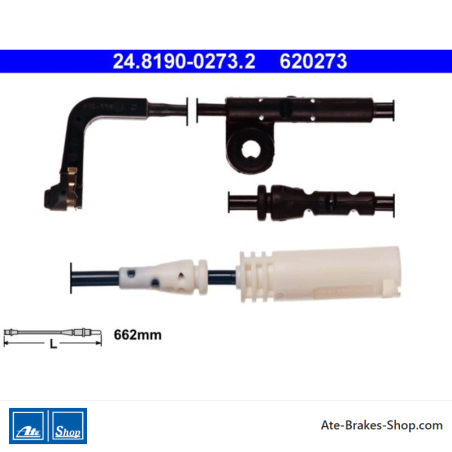 ATE Indication d’usure (24819002732) d’origine pour BMW