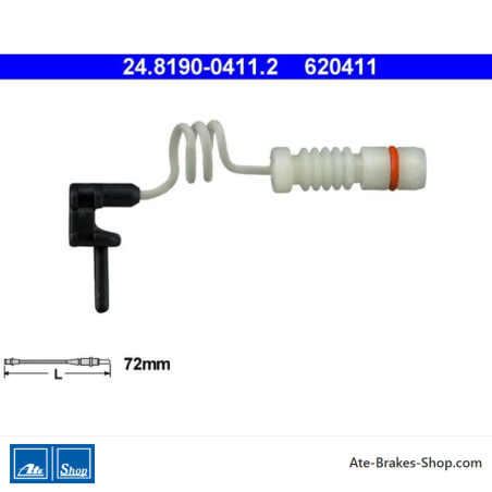 ATE Indicador de desgaste original (24819004112) para Mercedes-Benz