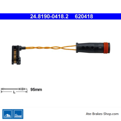 ATE Indicateur d’usure d’origine (24819004182) pour Mercedes-Benz, Volkswagen (VW)