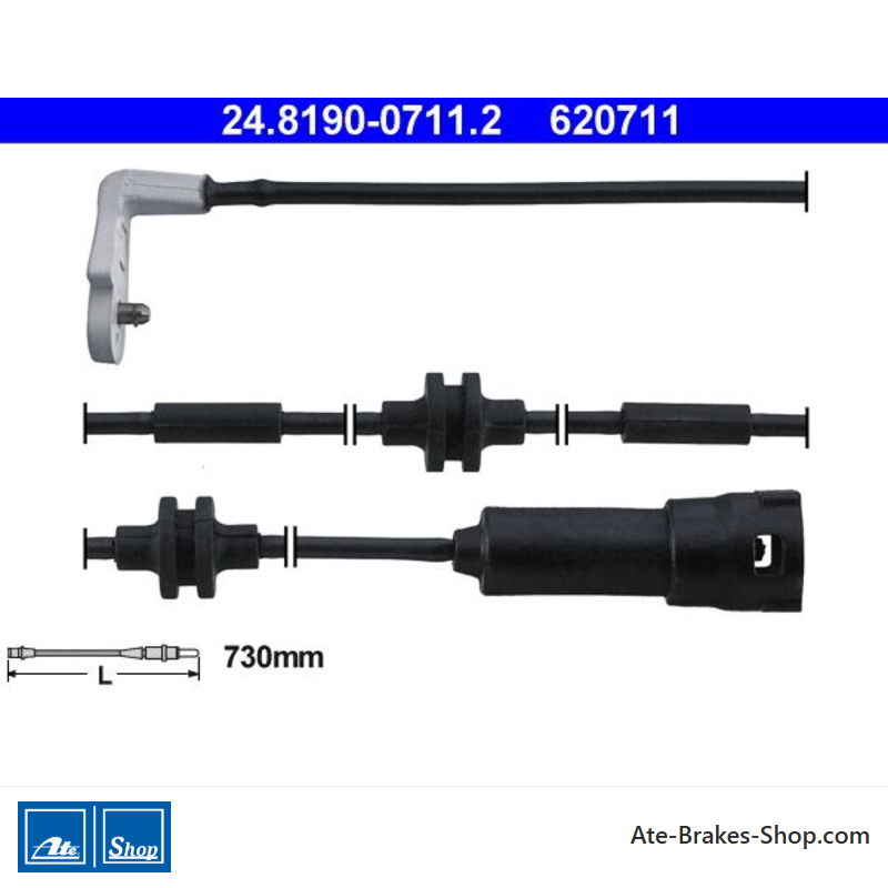 ATE original Wear Indicator (24819007112) for Opel