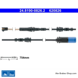 ATE Indicador de desgaste original (24819008262) para BMW