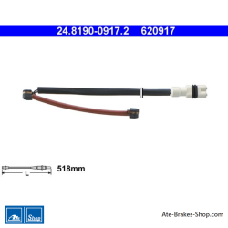 ATE originele slijtage-indicator (24819009172) voor Porsche