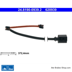 ATE Indicateur d’usure (24819009392) original pour Porsche
