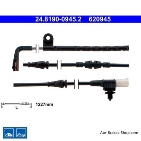 ATE originele slijtage-indicator (24819009452) voor Land Rover
