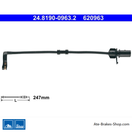 ATE original Wear Indicator (24819009632) for Audi