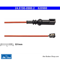 ATE Indicatore d’usure (24819009802) d’origine pour Ford
