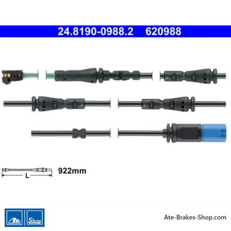 ATE original Wear Indicator (24819009882) for BMW