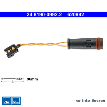 ATE originele slijtage-indicator (24819009922) voor Mercedes-Benz