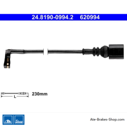 ATE original Wear Indicator (24819009942) for Volkswagen (VW)