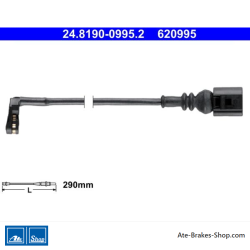 ATE originele slijtage-indicator (24819009952) voor MAN, Volkswagen (VW)