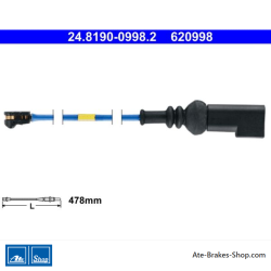 ATE originele slijtage-indicator (24819009982) voor Ford