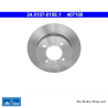 ATE Disco de freno original de 2 piezas (24010701081) para Nissan