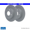ATE Disco de freno original de 2 piezas (24010701091) para Nissan