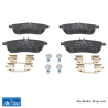 ATE original brake pads (13046027332) for Mercedes-Benz