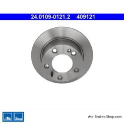 ATE Disco de freno original de 2 piezas (24010901212) para Citroën