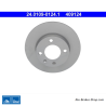 ATE Disco de freno original de 2 piezas (24010901241) para asiento, Volkswagen (VW)