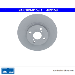 ATE Original 2 Pieces Brake Disk (24010901591) for Toyota