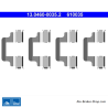ATE Original brake pad accessories kit (13046000352) for Audi, Volkswagen (VW)