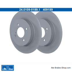 ATE Originale zweiteilige Bremsscheibe (24010901891) für Suzuki