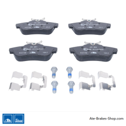 ATE original brake pads (13046027392) for Citroën, Fiat, Peugeot, Toyota