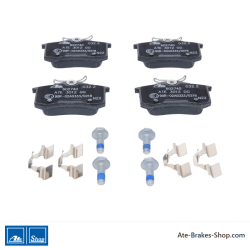 ATE original brake pads (13046027402) for Citroën, Peugeot, Renault
