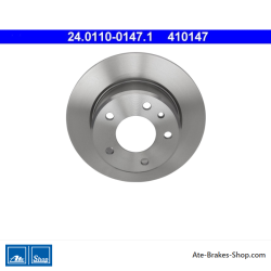 ATE Disco de freno original de 2 piezas (24011001471) para BMW
