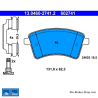 ATE original brake pads (13046027412) for Renault