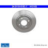 ATE Original 2 Pieces Brake Disk (24011001831) for Citroën, Peugeot