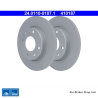 ATE Original 2 Pieces Brake Disk (24011001871) for Citroën, Peugeot