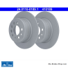 ATE Disco de freno original de 2 piezas (24011001891) para Volvo