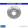 ATE Disque de frein original en 2 pièces (24011001991) pour Peugeot