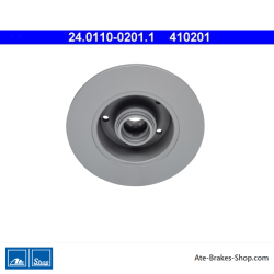 ATE Disco de freno original de 2 piezas (24011002011) para Audi, Skoda, Volkswagen (VW)