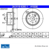 ATE Original 2 Pieces Brake Disk (24011002051) for Opel