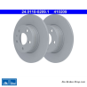 ATE Original 2 Pieces Brake Disk (24011002091) for Alfa Romeo, Fiat, Lancia