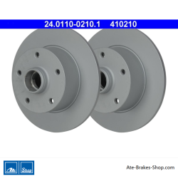 ATE Original 2 Pieces Brake Disk (24011002101) for Audi