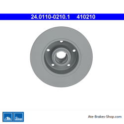 ATE Disque de frein original en 2 pièces (24011002101) pour Audi