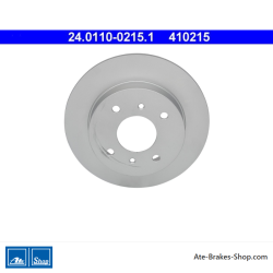 ATE Disco de freno original de 2 piezas (24011002151) para Nissan