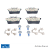 ATE original brake pads (13046027452) for Citroën, Peugeot