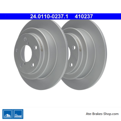 ATE Disco de freno original de 2 piezas (24011002371) para Subaru