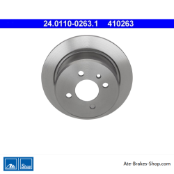 ATE Original 2-teilige Bremsscheibe (24011002631) für BMW