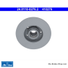 ATE Disque de frein original en 2 pièces (24011002762) pour la selle, Volkswagen (VW)