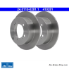 ATE Original 2 Pieces Brake Disk (24011002811) for Mitsubishi