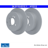 ATE Disco de freno original de 2 piezas (24011003121) para Hyundai, Kia
