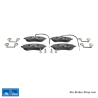 ATE originalen Bremsbelägen (13046027522) für Citroën, Fiat, Lancia, Peugeot