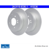 ATE Original 2 Pieces Brake Disk (24011003361) for Hyundai, Kia